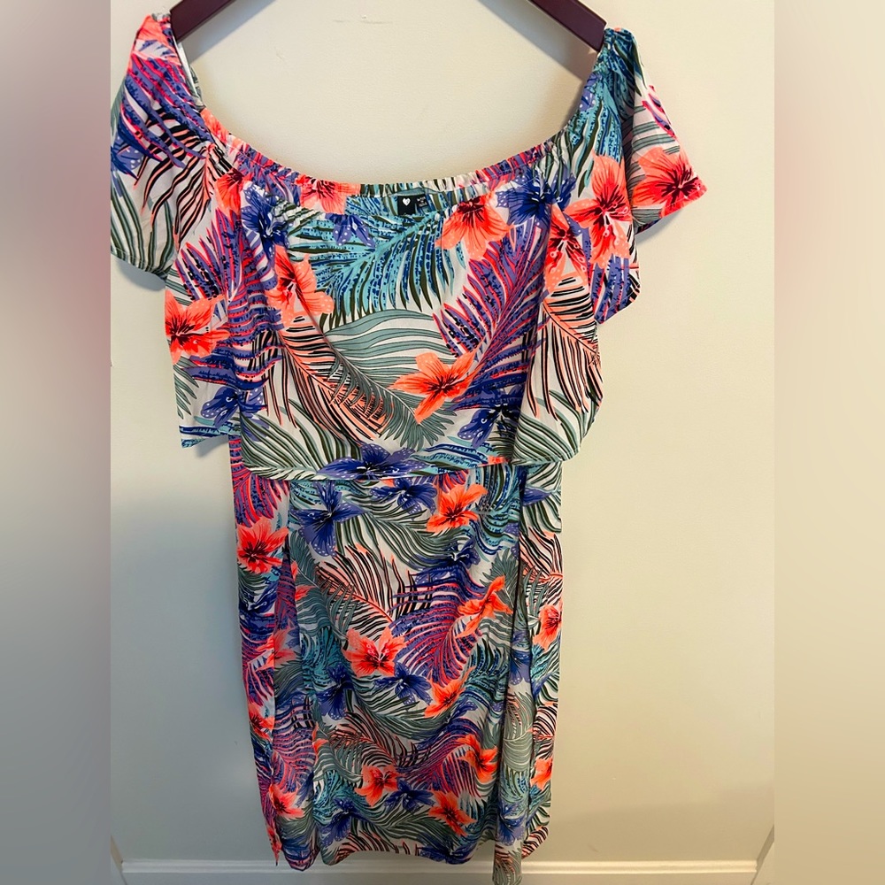 Floral, Flowy Skirt/ Top Set